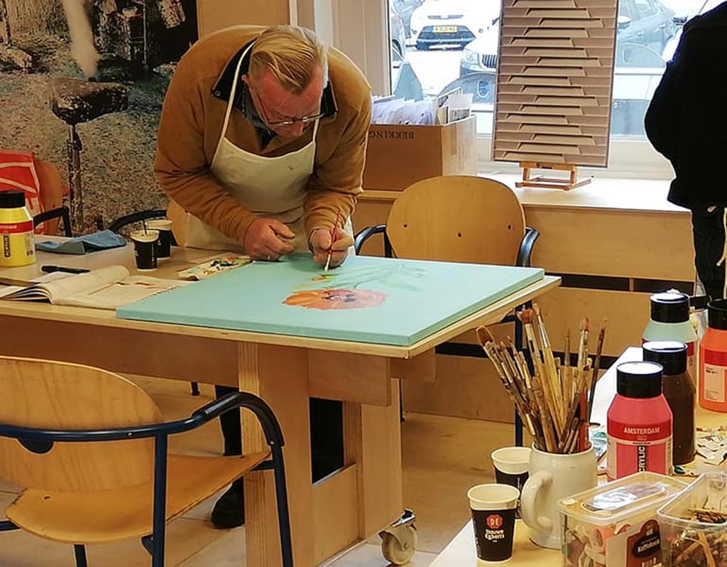 Creatief bezigzijn